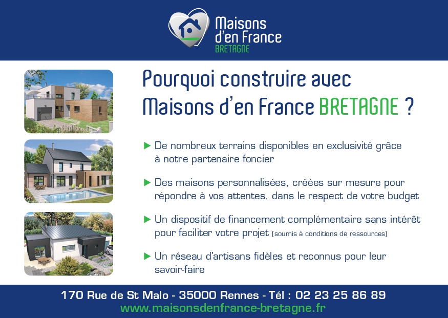 Pourquoi construire avec Maisons d'en France ? 