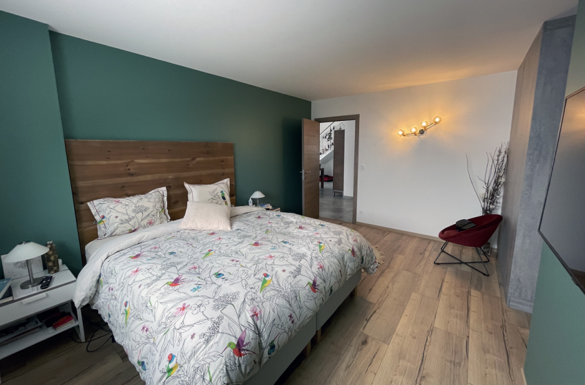 Chambre d'une construction de Maisons d'en France RHONALPAIN