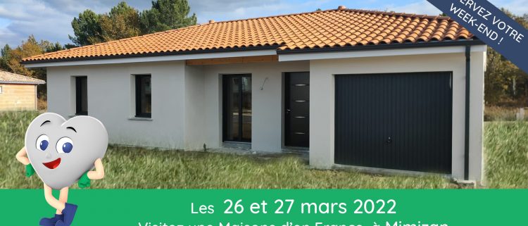 Portes ouvertes d'une réalisation Maisons d'en France Sud Ouest à Mimizan