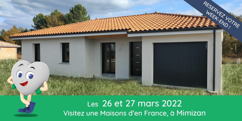 Portes ouvertes d'une réalisation Maisons d'en France Sud Ouest à Mimizan